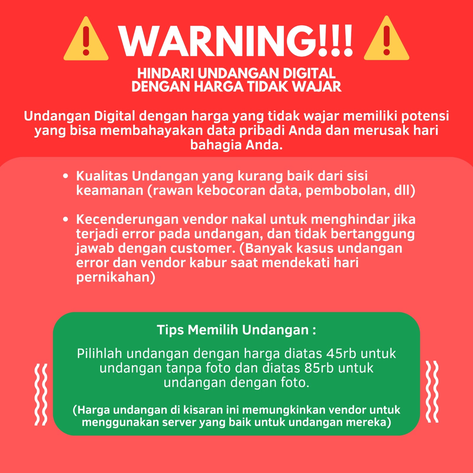 Warning