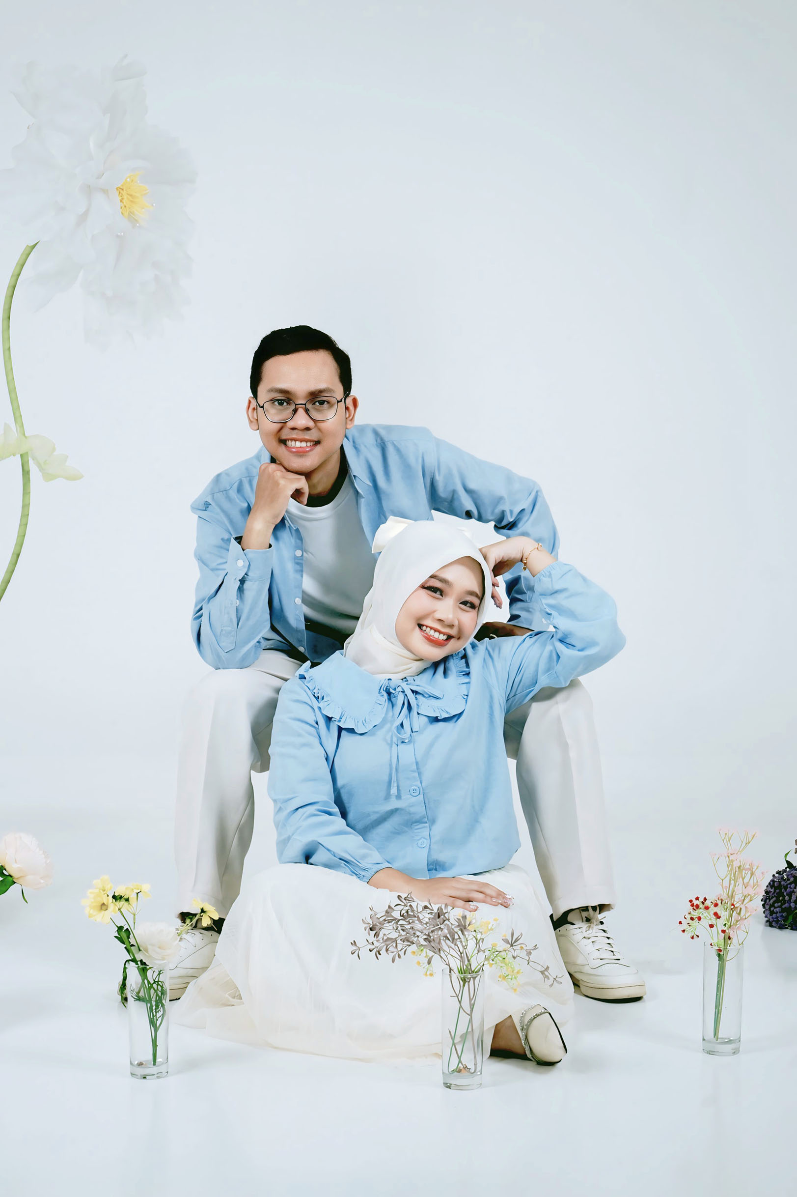 Desya & zulfaqih hari pernikahan